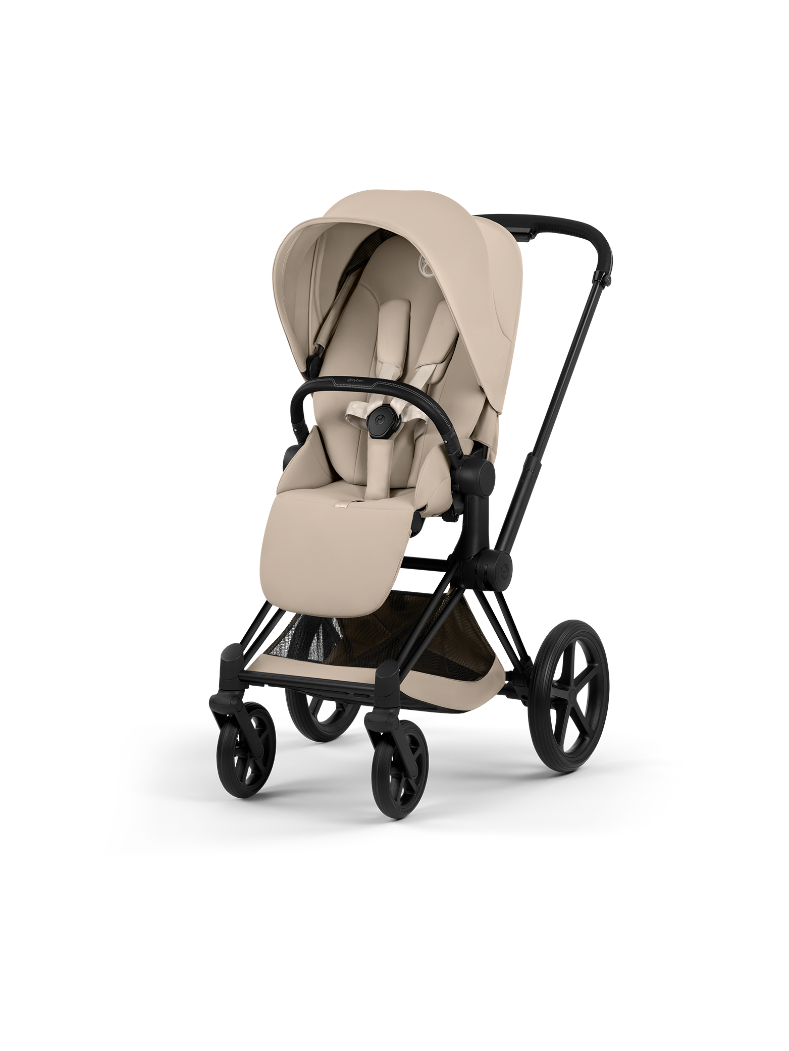 Cybex Priam inkl liggedel - Matt Black/Cozy Beige